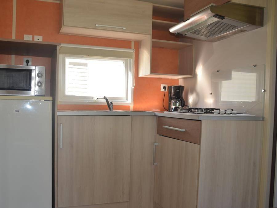 Camping Lou Payou - Mobilhome 4 personnes - D 4/6 Lodge in Lesperon, Landes