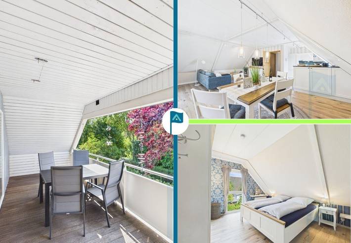 Ferienwohnung für 4 Personen, mit Balkon - 1