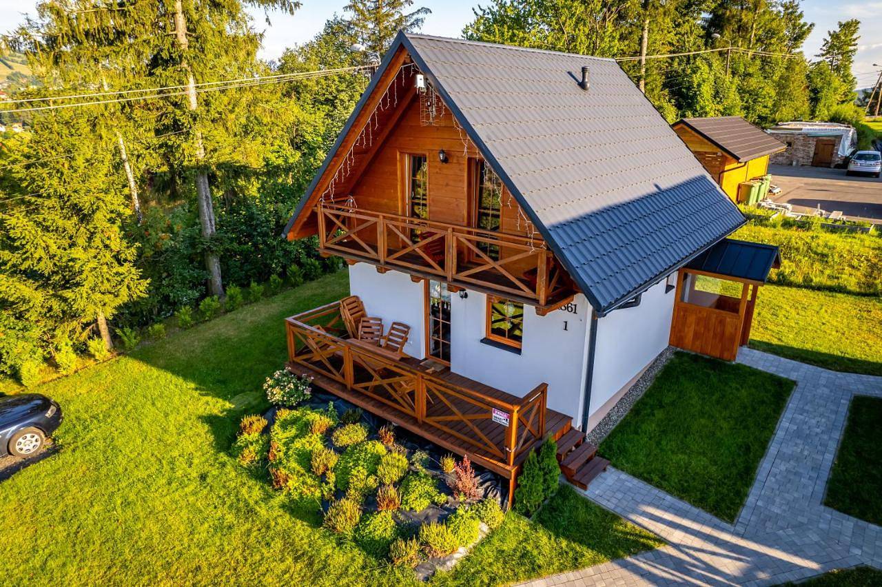 Domki na Beskidzie in Istebna, Karpaty (Polska)