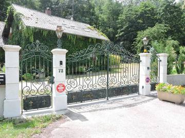 Gîte pour 5 personnes, avec vue et jardin à Andlau