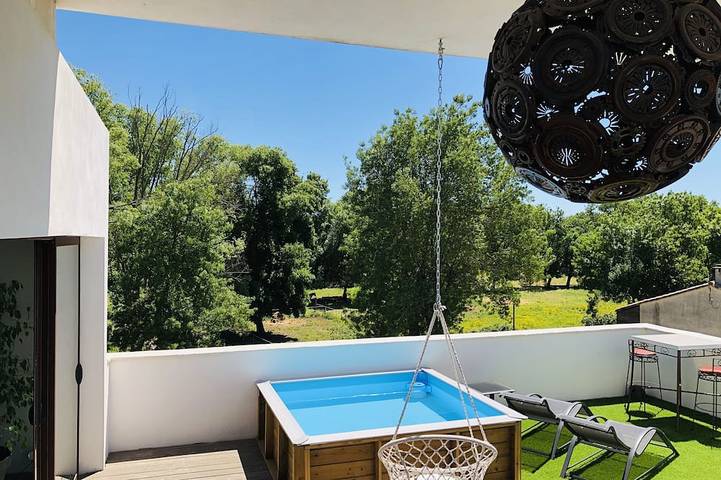 Apartamento de vacaciones para 3 personas, con jacuzzi y sauna además de piscina y terraza - 1