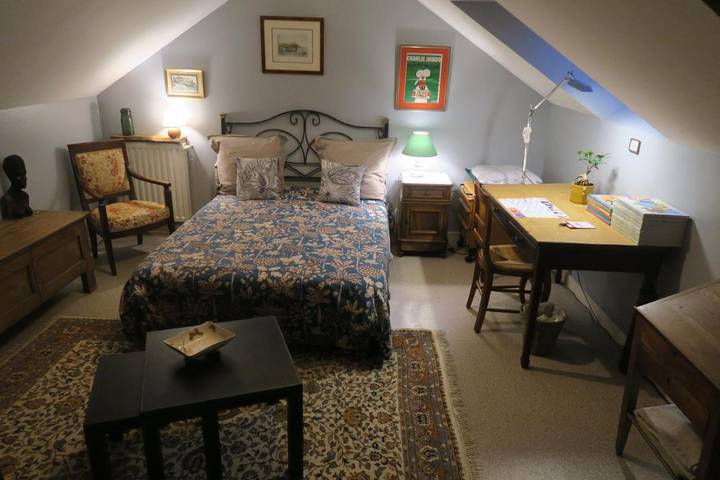 Appartement de vacances pour 2 personnes, avec jardin ainsi que terrasse et vue