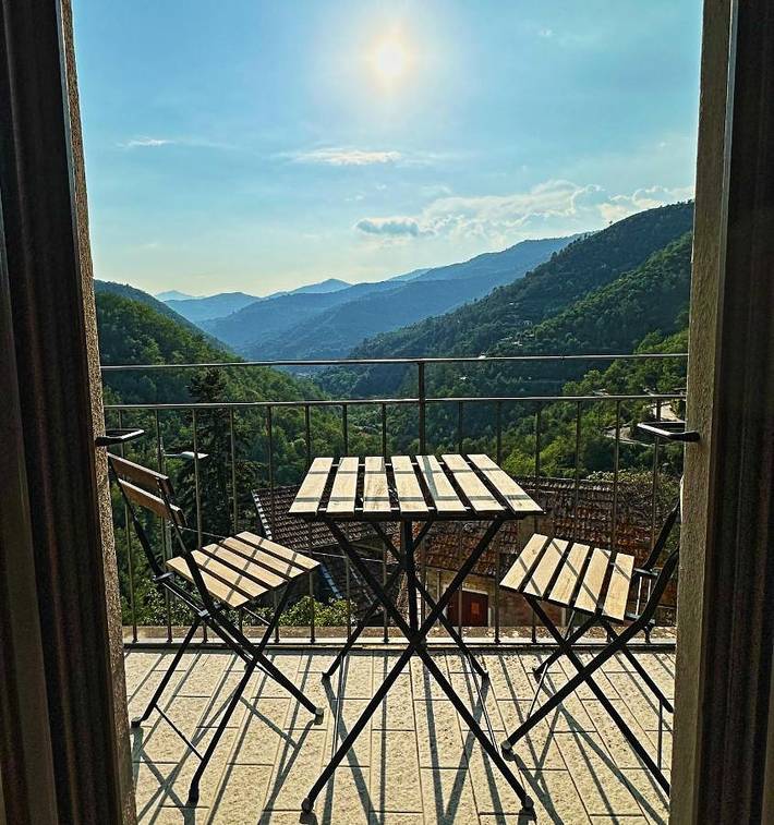 Location de vacances pour 5 personnes, avec vue et terrasse à Apricale - 2