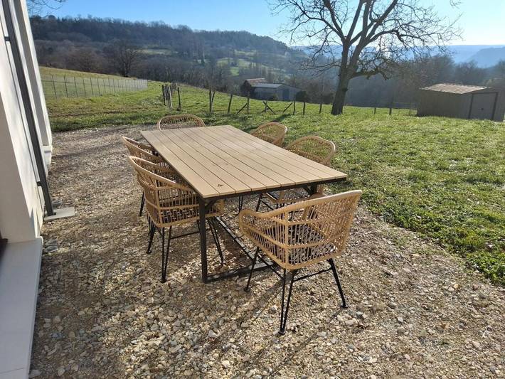 Location de vacances pour 6 personnes, avec vue et jardin à Beauregard-de-Terrasson - 4