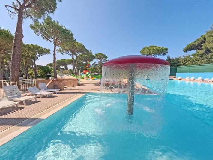 Camping für 4 Personen, mit Garten und Pool in Bibbona - 4