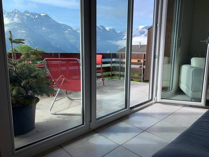 Ferienwohnung für 4 Personen, mit Balkon in Glarus Süd