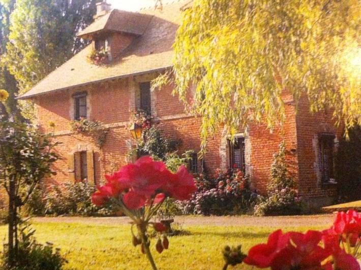 Cottage pour 3 personnes, avec terrasse ainsi que jardin et vue à Hotot-en-Auge
