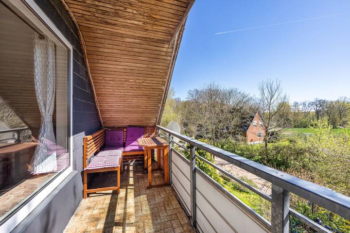 Ferienwohnung für 5 Personen, mit Balkon und Garten in Ahrensbök