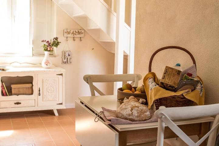 Maison de campagne pour 6 personnes, avec piscine et vue sur le lac ainsi que vue et jardin, animaux acceptés à Seia - 4