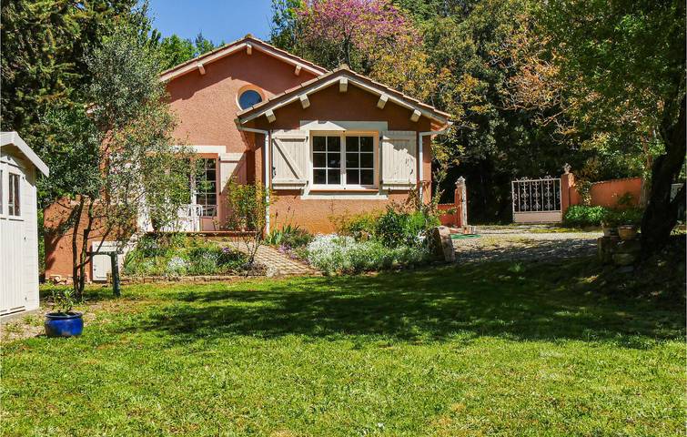 Maison de vacances pour 4 personnes, avec terrasse ainsi que piscine et jardin - 1