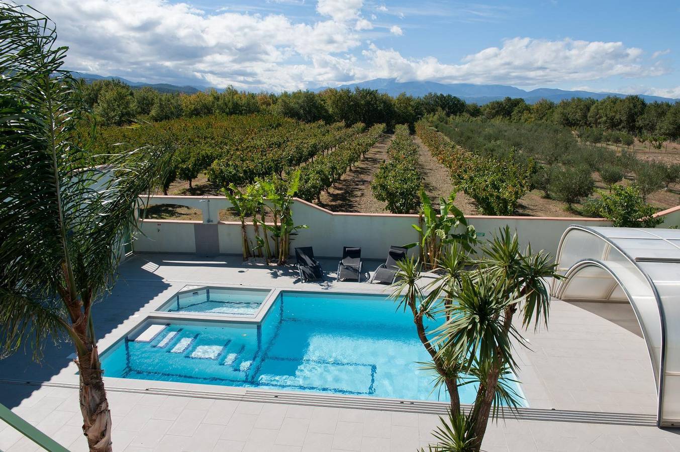 Le Domaine des Luque- Vue montagne in Villelongue-dels-Monts, Céret und Umgebung