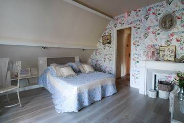 Chambre d’hôte pour 2 personnes, avec jardin et balcon en Normandie