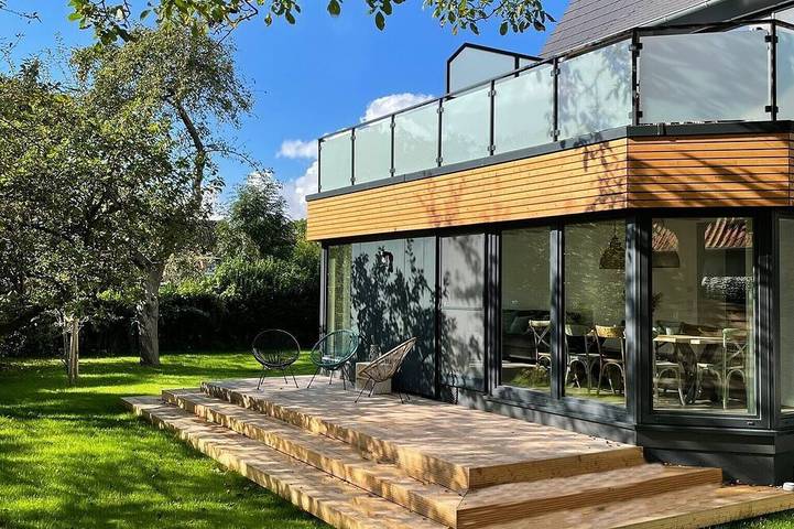 Ferienhaus für 14 Personen, mit Terrasse und Garten, mit Haustier in Hohwacht