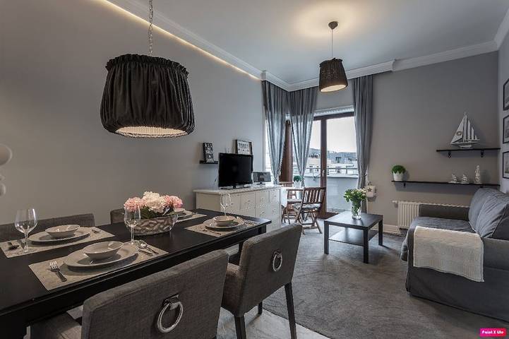 Ganze Wohnung, Ferienwohnung am Meer, Urlaub auf der Insel Usedom, Appartement Celeste in Swinemünde, Stettiner Haff
