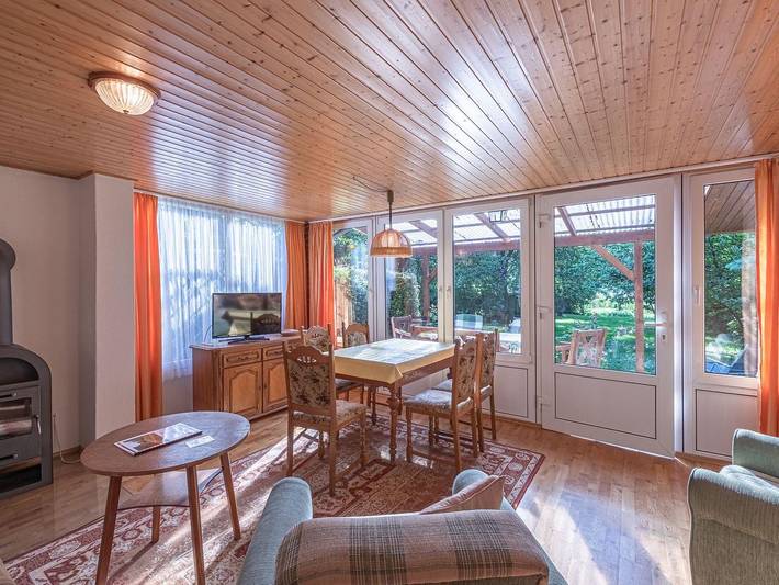 Ferienhaus Luett Huus in Lärz, Müritz