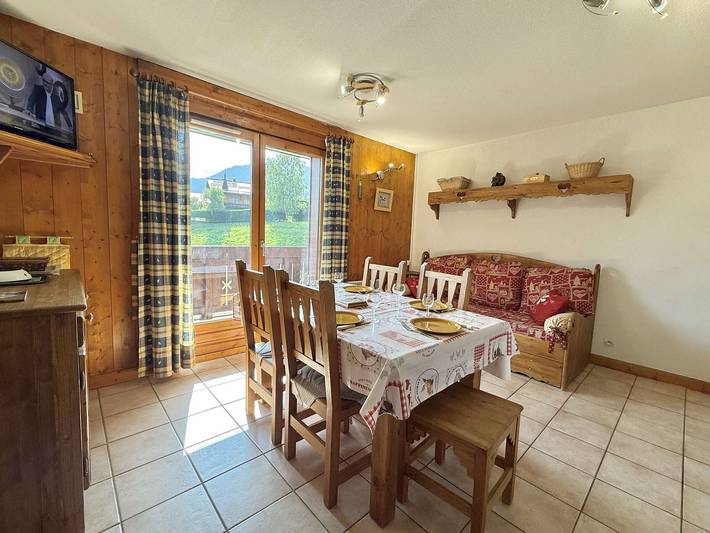Appartement de vacances pour 6 personnes, avec Balcon à Praz-sur-Arly