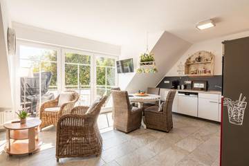 Ferienwohnung für 4 Personen, mit Balkon, mit Haustier in Norden