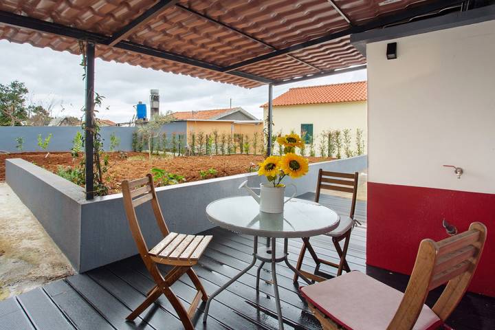 Casa de férias para 3 pessoas, com Jardim em Santana
