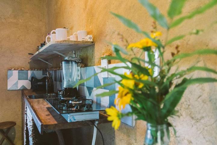 Location de vacances pour 4 personnes, avec balcon et jardin dans Ilha de Boipeba - 4