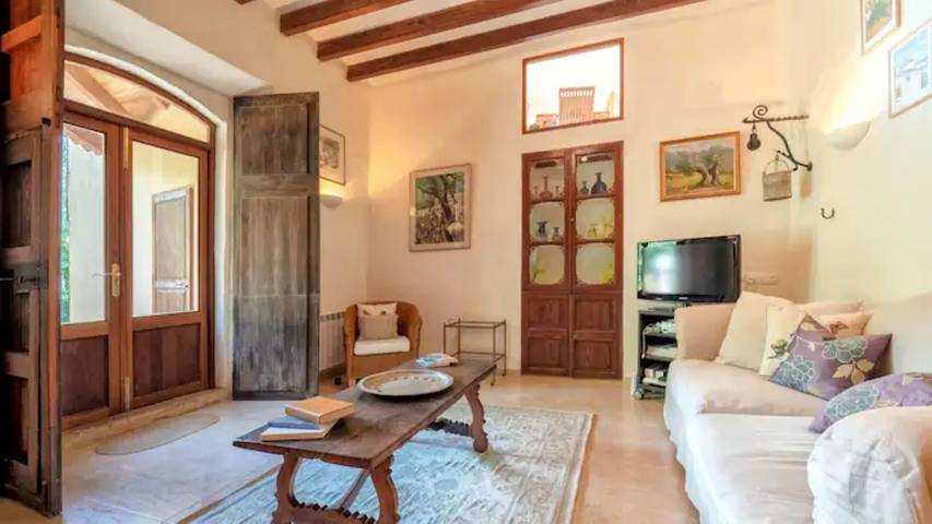 Villa 'Sol y Montes' mit Bergblick, privatem Pool und Wlan in Fornalutx, Mallorca Westen