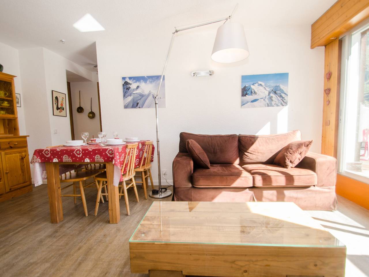 Appartement entier, Appartement Chamonix, terrasse, 4 pers, parking privé in Brevent-Flegere, Chamonix-Mont-Blanc
