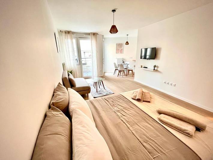 Gîte pour 3 personnes, avec balcon à Bezons - 2