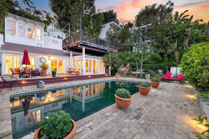 Maison de vacances pour 6 personnes, avec jacuzzi ainsi que balcon et piscine à Los Angeles