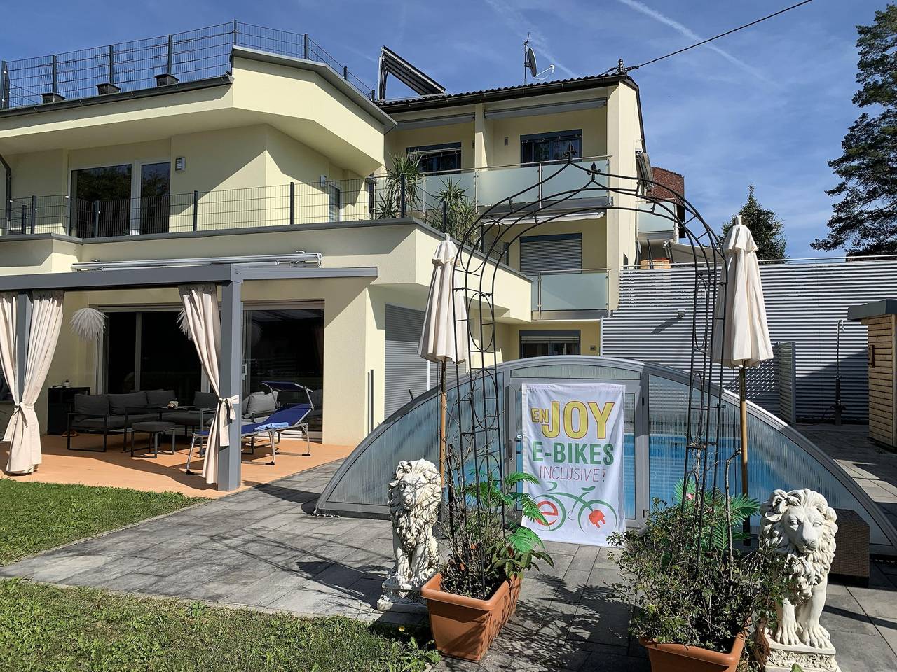 Ganze Ferienwohnung, - gartenseitig in Karawanken und Bachergebirge, Sankt Kanzian am Klopeiner See