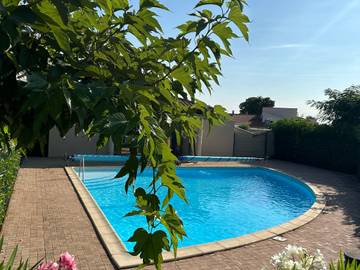 Gîte pour 4 personnes, avec piscine et terrasse, animaux acceptés à Sorède