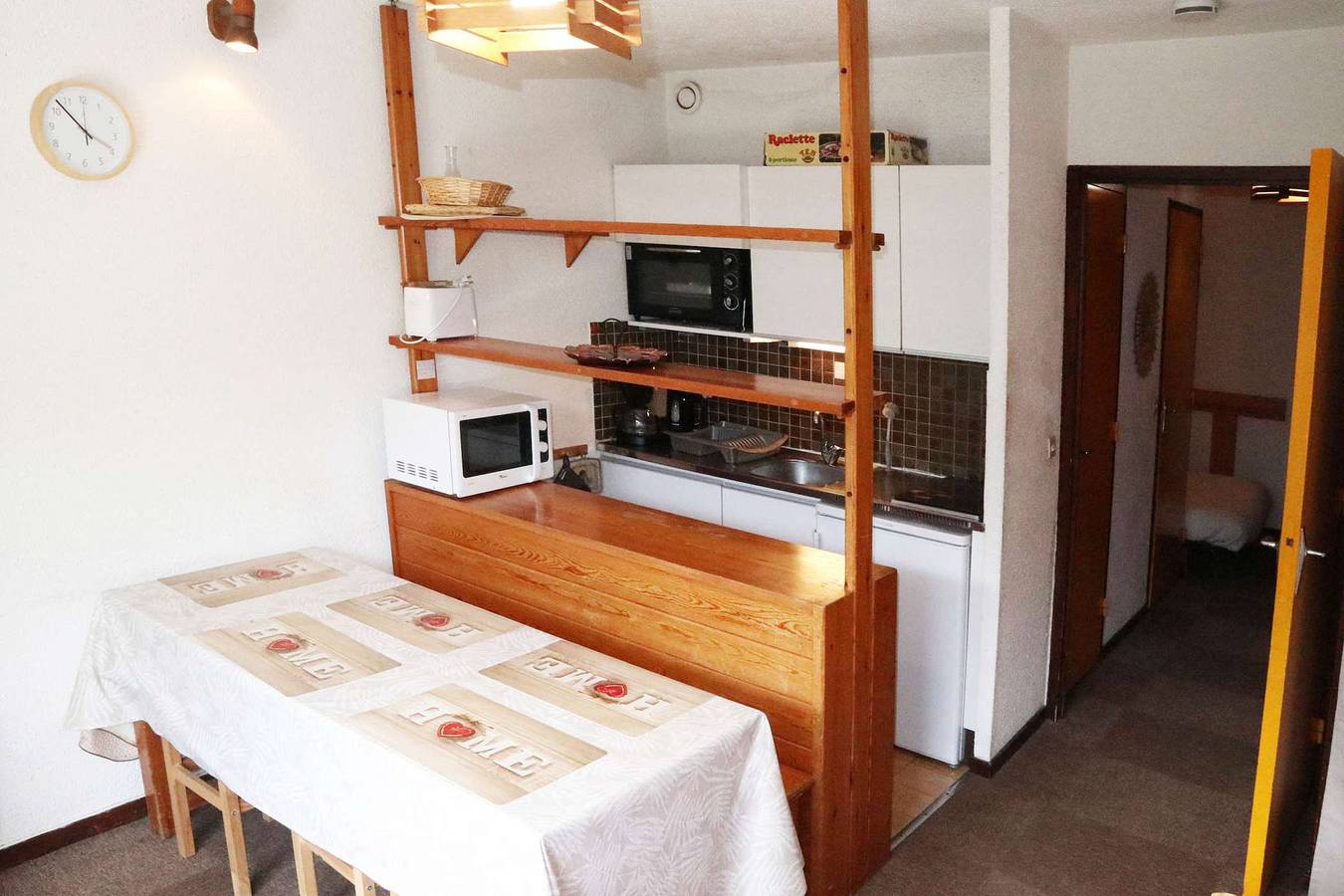 Apartamento vacacional entero, Apartamento de vacaciones para 6 personas in Les Orres, Parque Nacional de los Ecrins