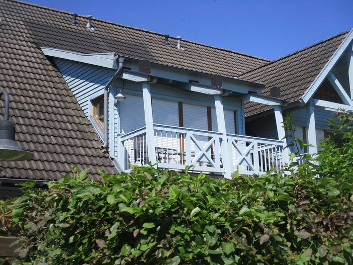 Bungalow für 3 Personen, mit Balkon und Garten sowie Seeblick, mit Haustier in Sellin