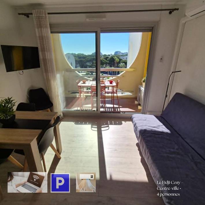 Appartement de vacances pour 4 personnes, avec Terrasse