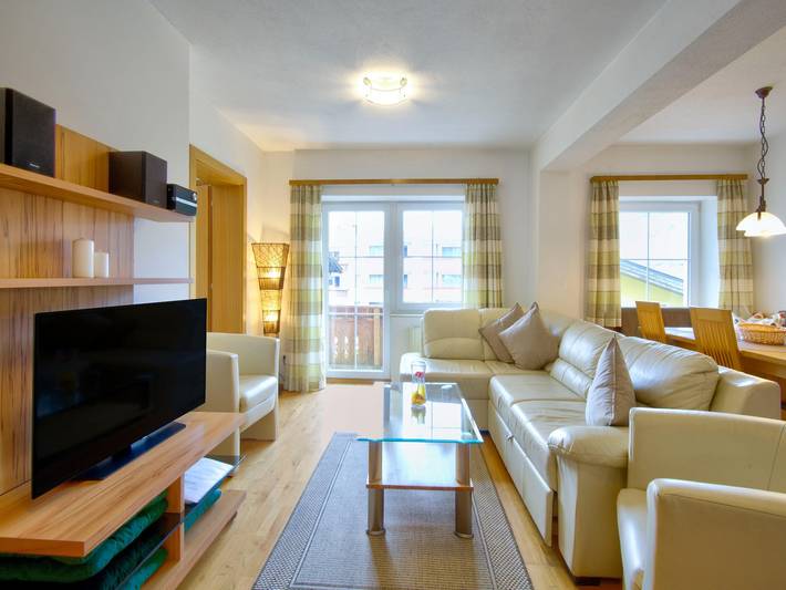 Vakantieappartement voor 6 personen, met Balkon en Sauna in Niederau