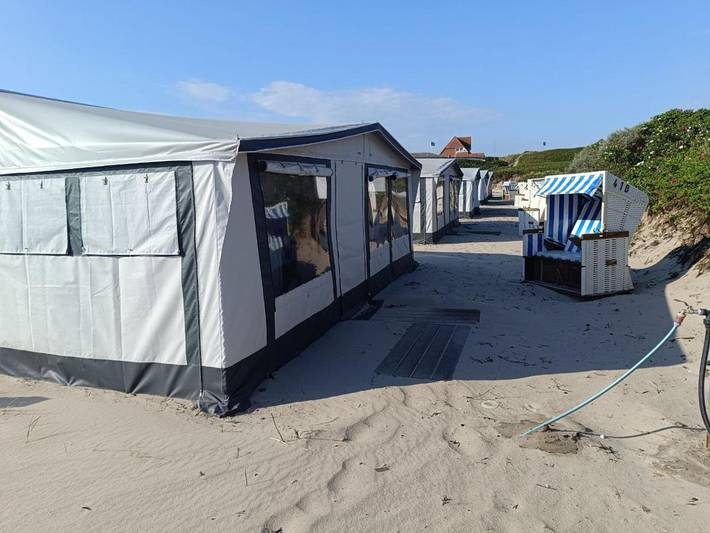 Camping für 5 Personen auf Sylt