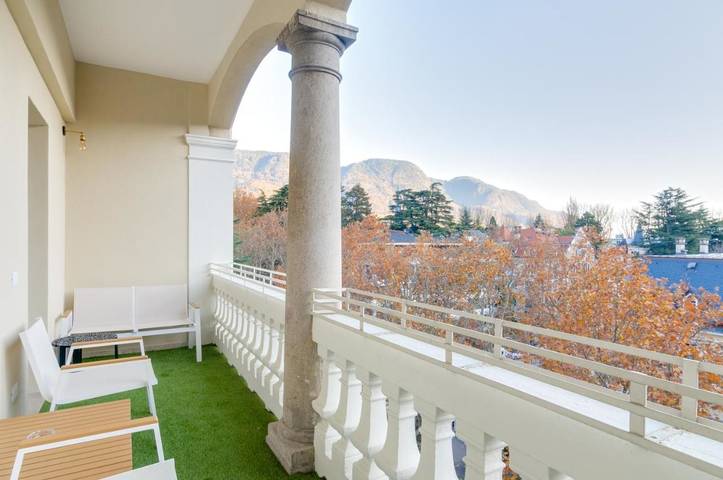 Apartament wakacyjny dla 4 osób, z widok i balkon, Dla rodziny w Merano