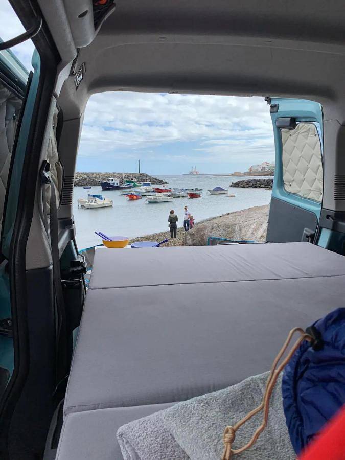 Camping für 2 Personen, mit Garten und Ausblick sowie Terrasse auf den Kanaren - 3