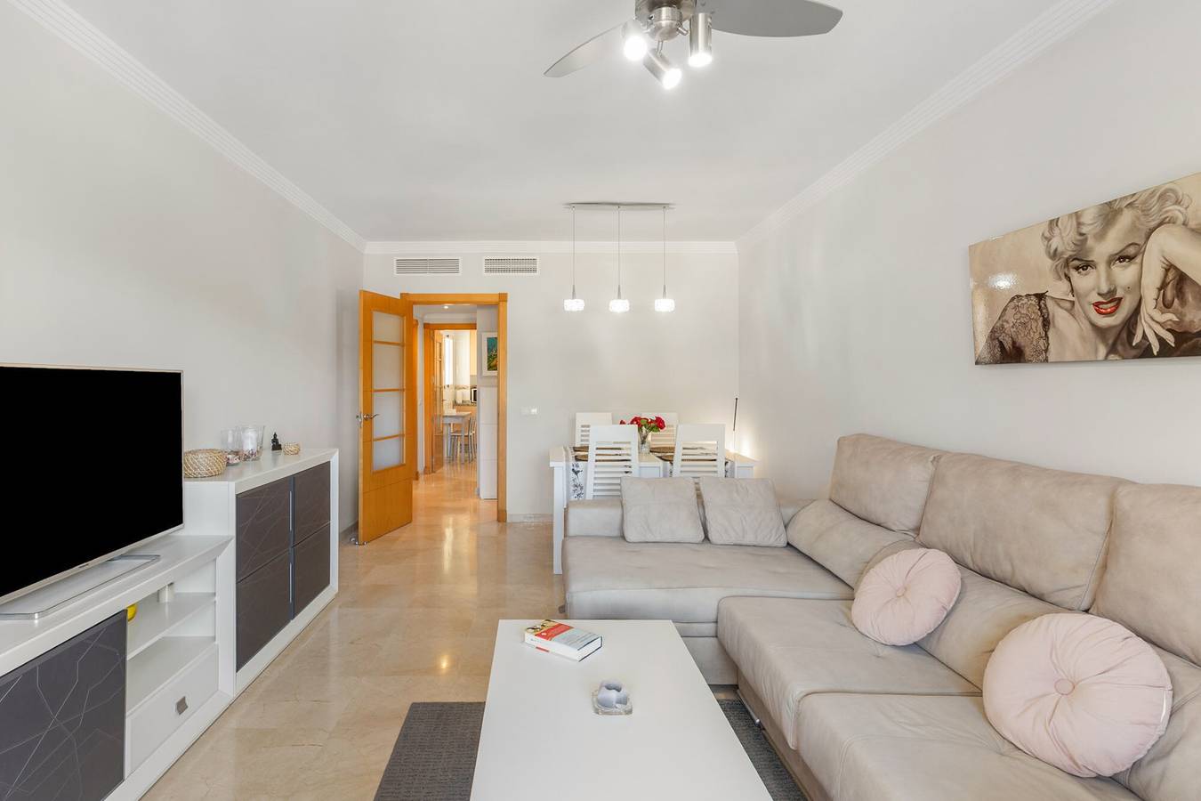 Hel lejlighed, Ferielejlighed for 4 personer med have in Torrequebrada, Benalmádena