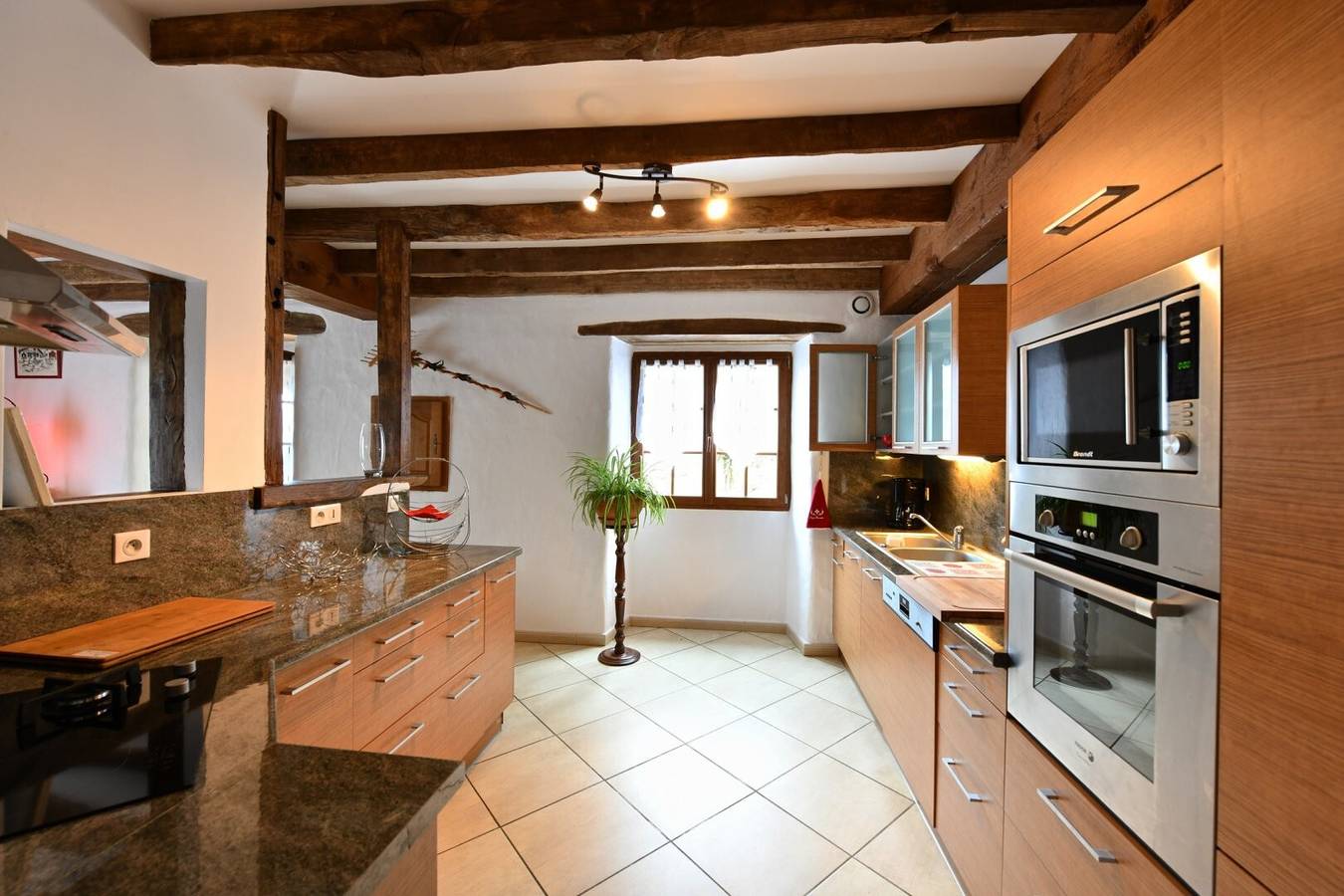 Charaktervolles Ferienhaus mit Bergblick, Wlan und Klimaanlage in Saint-Étienne-de-Baïgorry in Saint-Étienne-de-Baïgorry, Bayonne und Umgebung