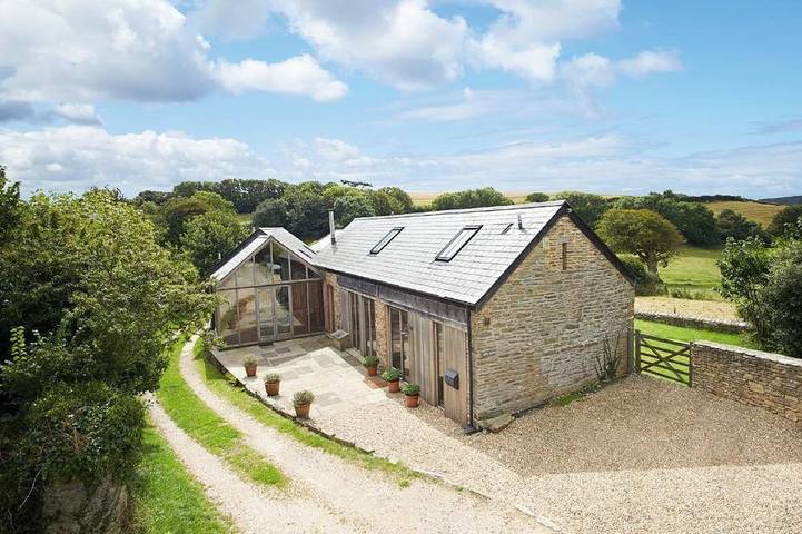 Holiday rental for 4 people, with pool and terrace as well as garden, with pets in East Portlemouth