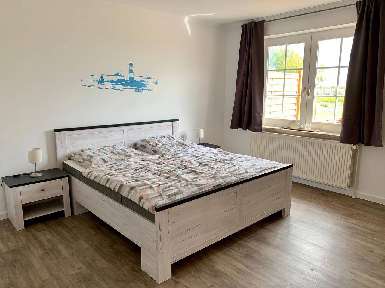 Ganze Wohnung, Sonnige Unterkunft Sundblick mit Garten, Terrasse und Kaminofen auf Fehmarn in Westfehmarn, Fehmarn