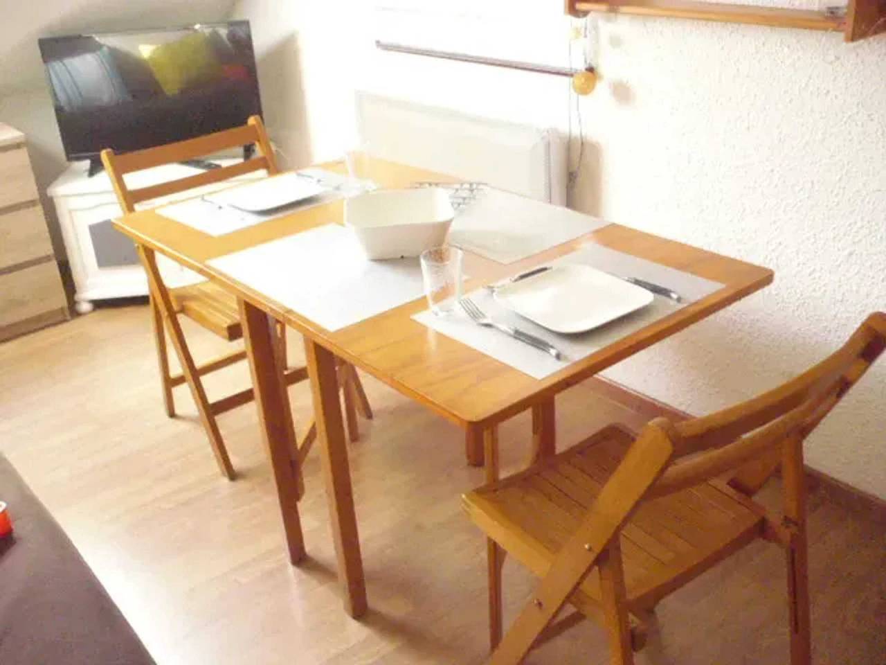 Entire studio, Cosy Studio in Puy-Saint-Vincent, 16 sqm, Mountain View. in Puy-Saint-Vincent, Écrins National Park
