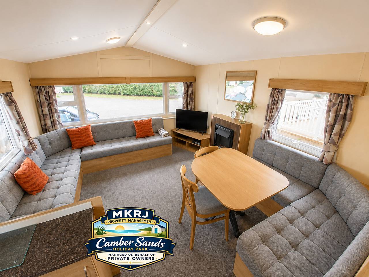 Mkrj Comfort– Parkdean Camber Sands – Sleeps 8 - Pet Friendly - lbl5 in Camber Sands, Camber