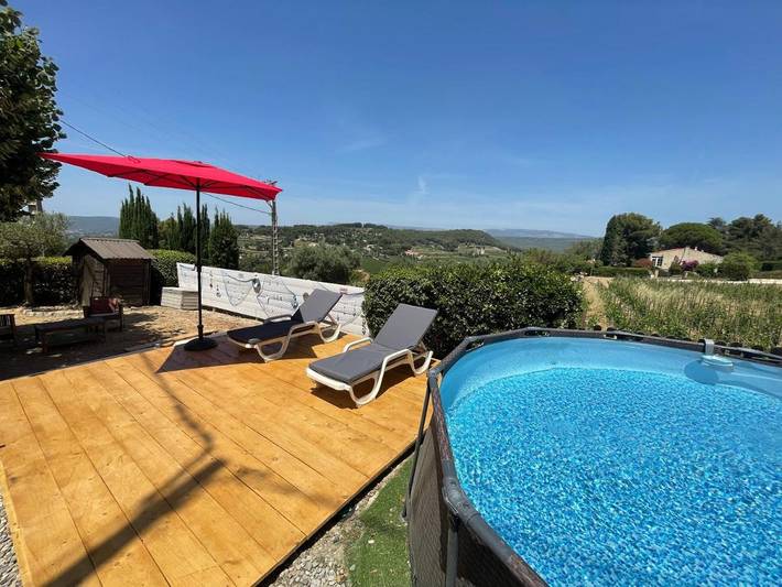 Casa de vacaciones para 4 personas, con piscina además de vistas y jardín - 1