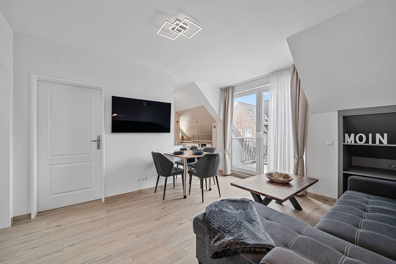 Ganze Wohnung, Kjell Hus - Fewo Dorf - gemütliche 2‑Zimmer‑Ferienwohnung in ruhiger Top‑Lage in Ording! in St. Peter-Bad, St. Peter-Ording
