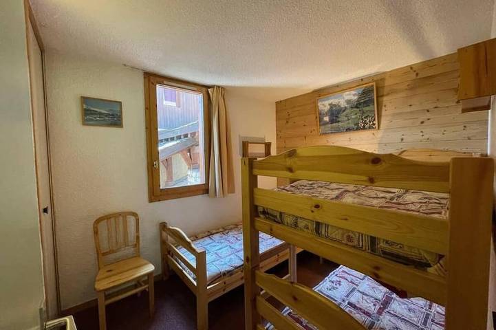 Ganze Wohnung, Bis 150m skipiste, 1te Etage, blick berg, balkon, fernseher, schließfach für die skier, 40m² in Valmorel, Les Avanchers-Valmorel