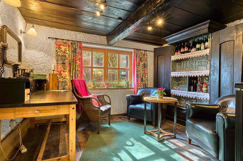 Grashöfle - Ferienwohnung 4 mit Wohnküche und Doppelbett in Sankt Oswald-Riedlhütte, Šumava Mountains