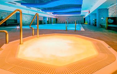 Ferienwohnung für 4 Personen, mit Garten und Terrasse sowie Whirlpool und Sauna, mit Haustier in Polen