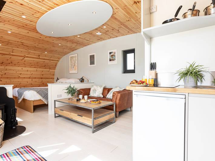 Hütte für 2 Personen, mit Whirlpool und Garten in England - 4