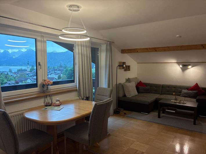 Ferienwohnung für 3 Personen, mit Balkon und Ausblick sowie Seeblick in St. Gilgen - 4