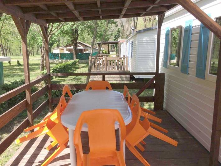 Location de vacances pour 4 personnes, avec piscine et bassin pour enfant ainsi que jardin et vue à Sumène - 4